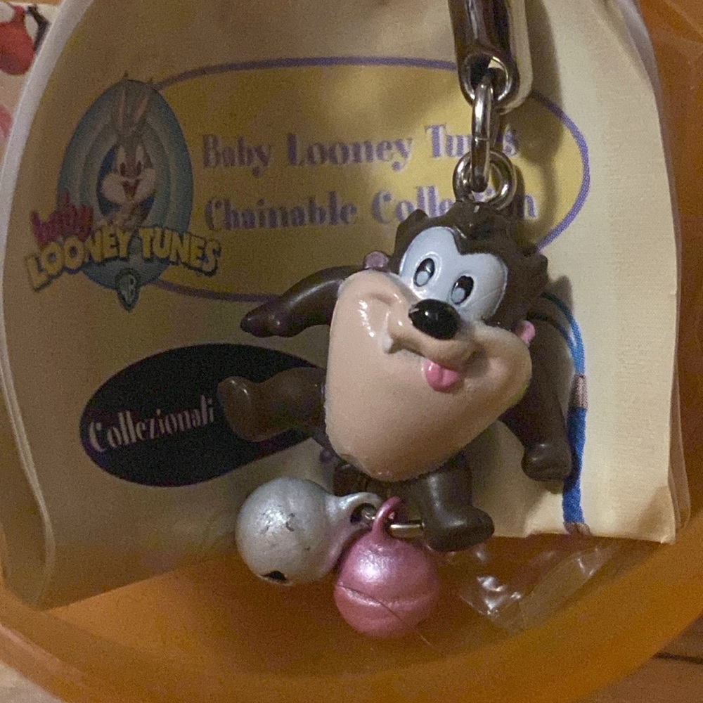 🍭Taz Tasmanian Devil Baby Looney Tunes Chainable Cool Things Charms Warner Bros